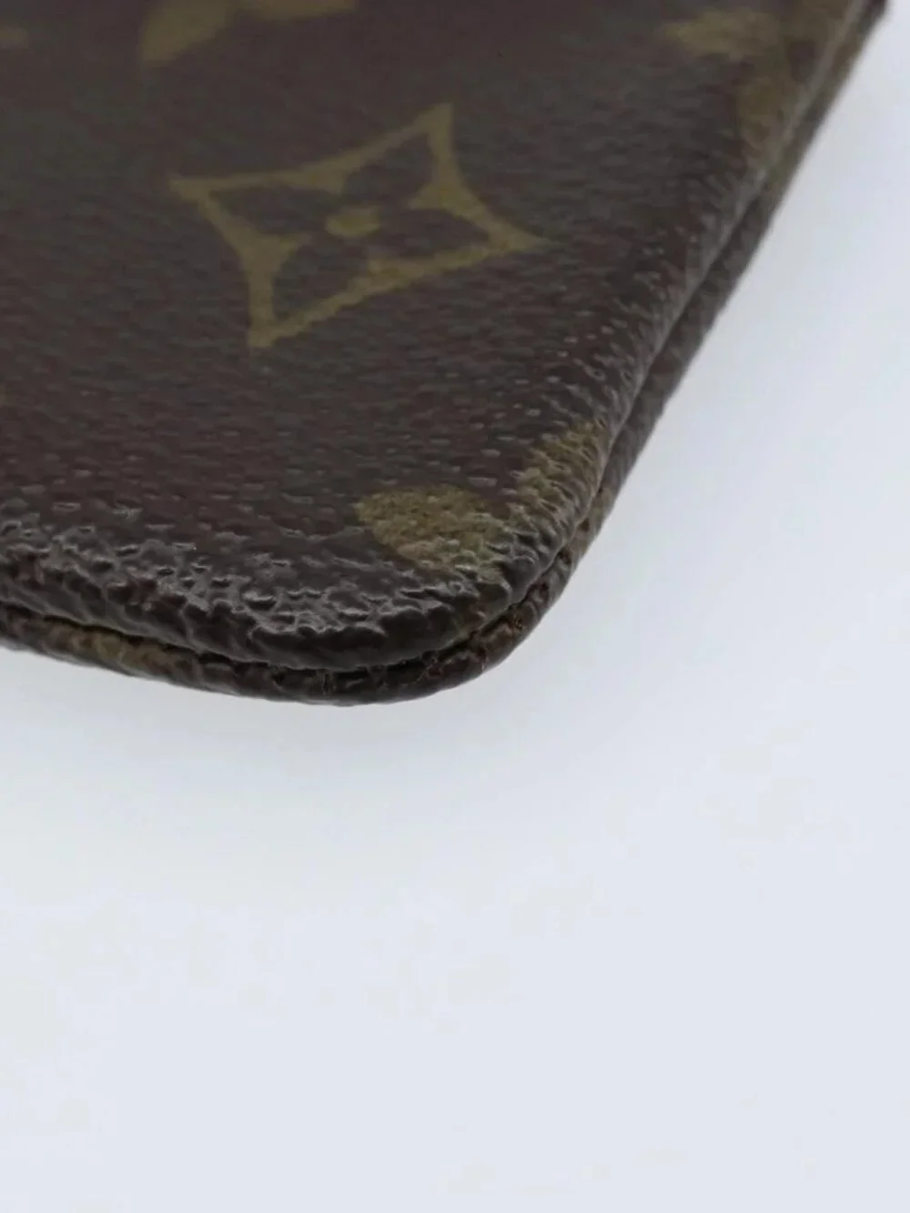 LOUIS VUITTON Monogram Pochette Cles Coin Purse M62650 LV Auth LNZ174